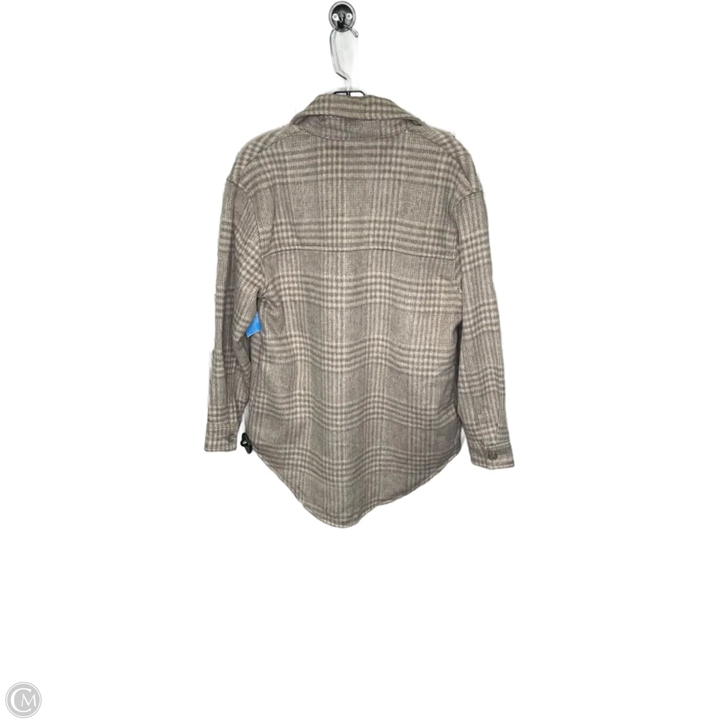 Jacket Shirt By Joie In Tan, Size: Sp