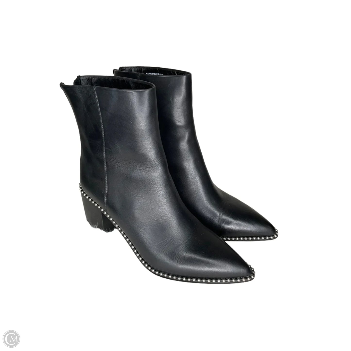 Boots Ankle Heels By Steve Madden In Black, Size: 8.5