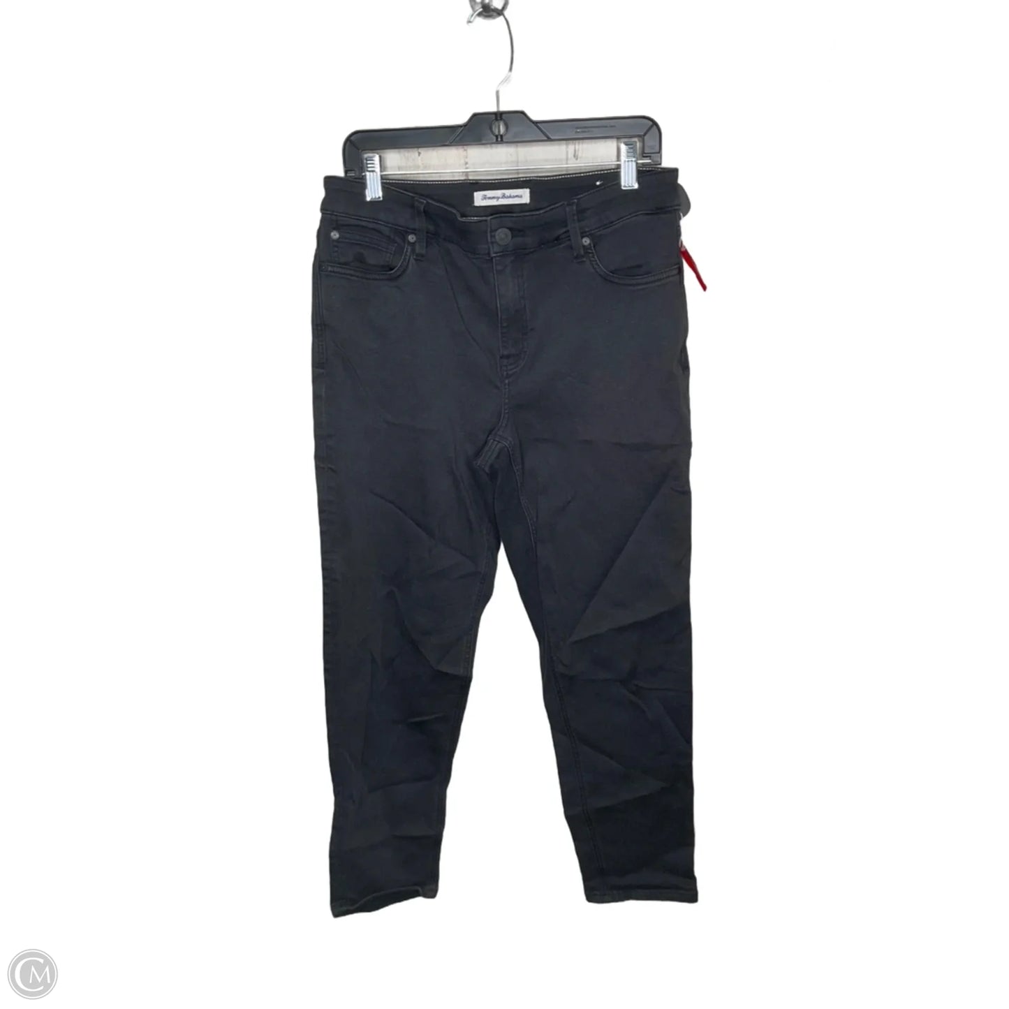 Jeans Straight By Tommy Bahama In Black, Size: 10