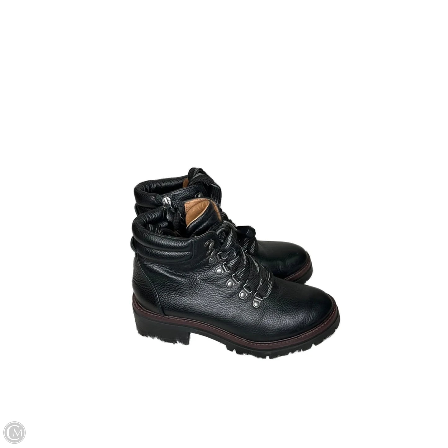 Boots Combat By Gentle Souls In Black, Size: 7