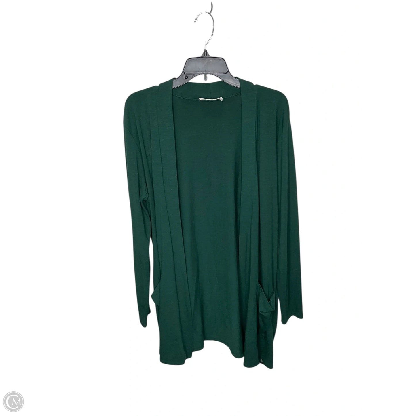 Cardigan By Zenana In Green, Size: 1x