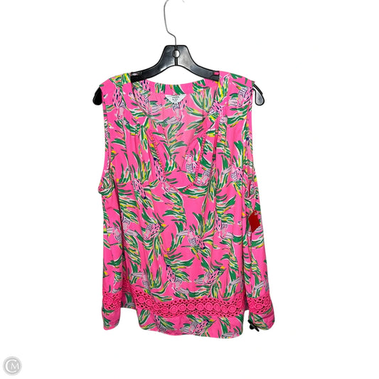 Top Long Sleeve By Ava & Viv In Green, Size: 4x