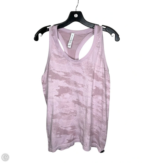 Athletic Tank Top By Athleta In Pink, Size: L