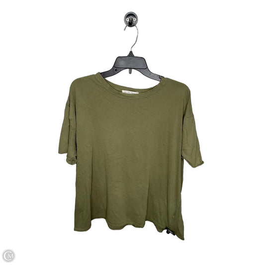 Top Short Sleeve Basic By We The Free In Green, Size: M