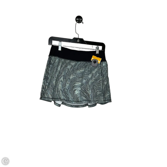 Athletic Skort By Lululemon In Green, Size: 4