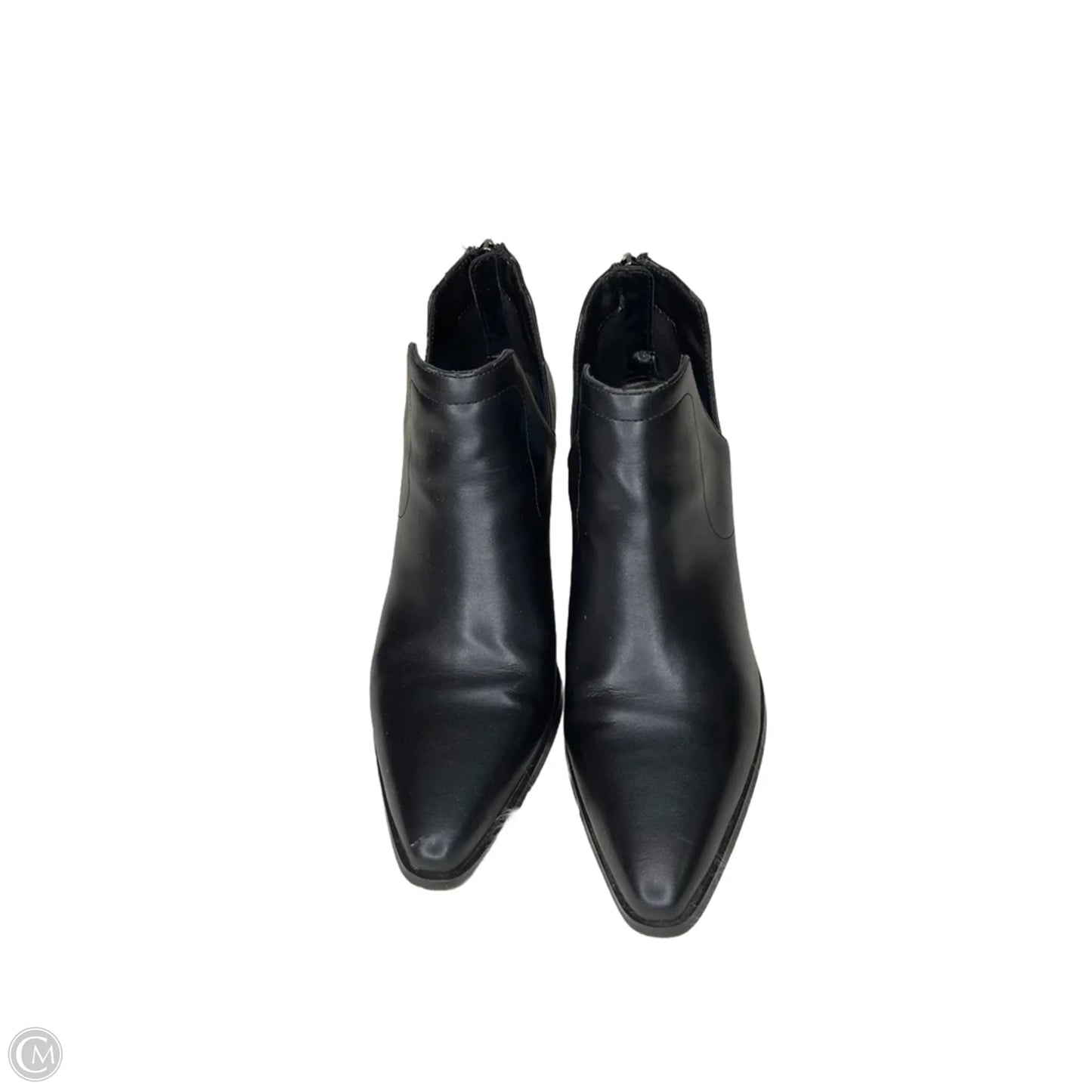 Boots Ankle Heels By Vince Camuto In Black, Size: 6.5