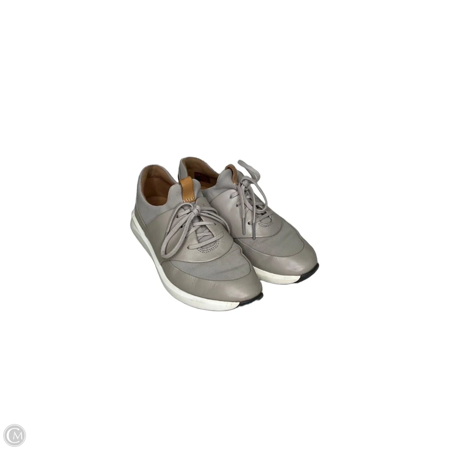 Shoes Athletic By Clarks In Grey, Size: 6.5