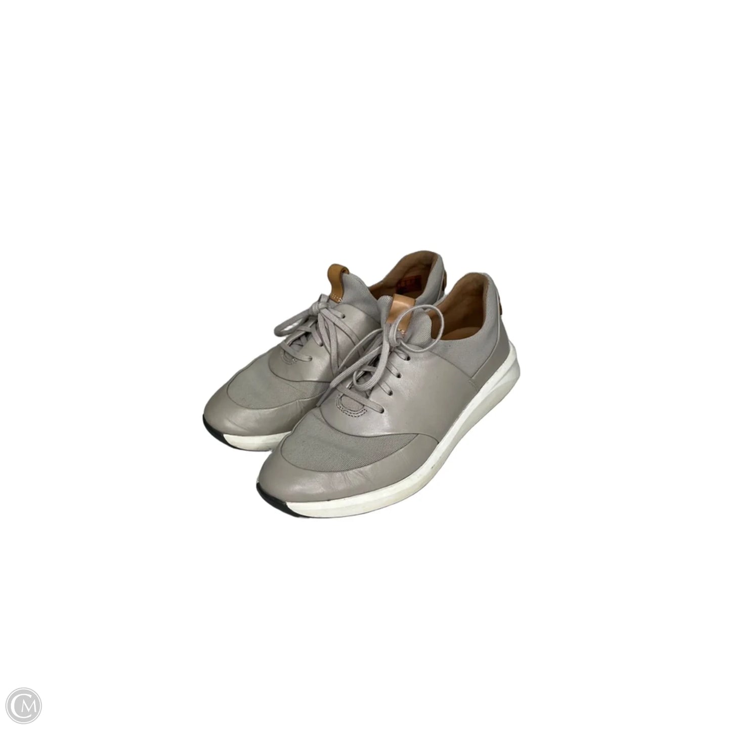 Shoes Athletic By Clarks In Grey, Size: 6.5