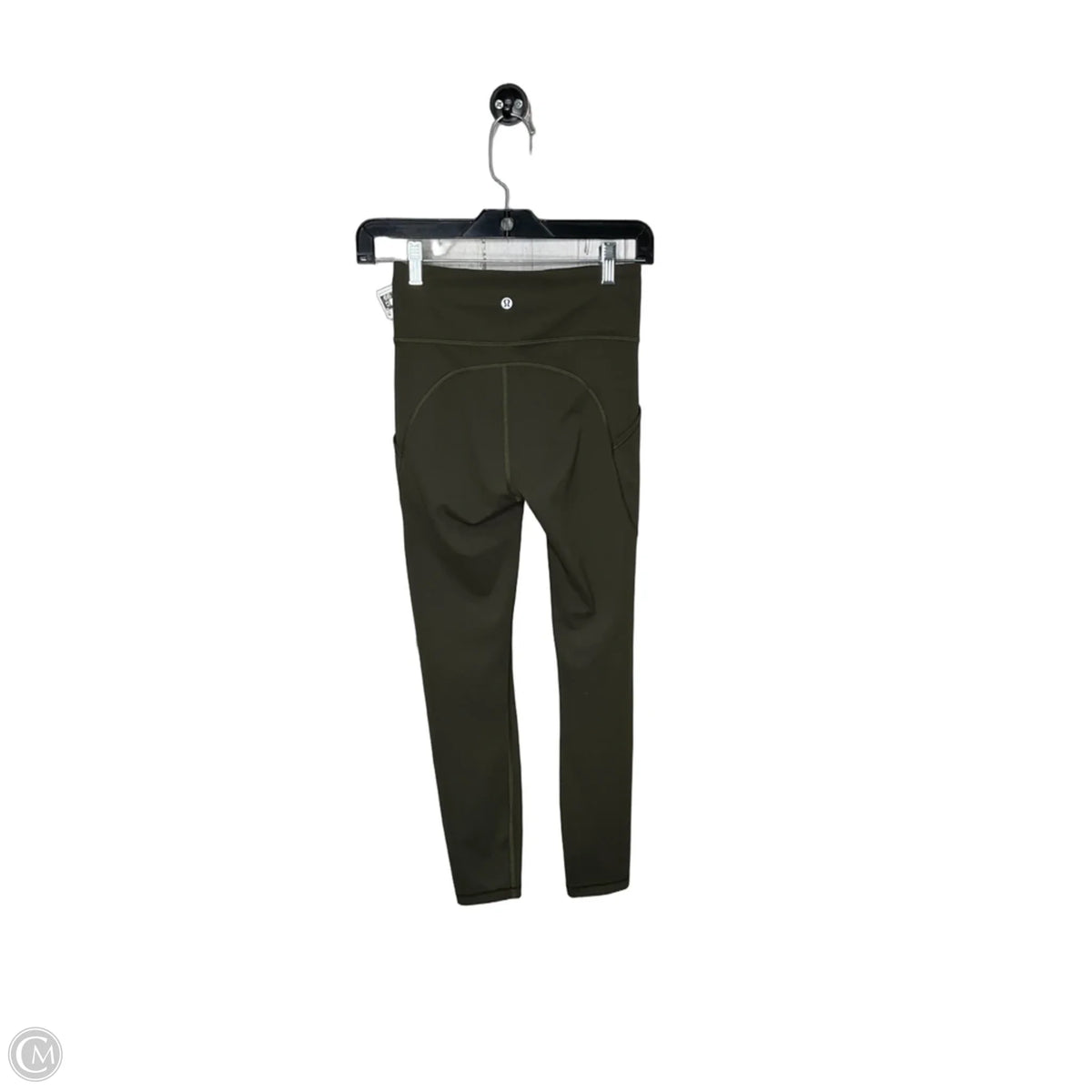 Athletic Leggings By Lululemon In Green, Size: 4