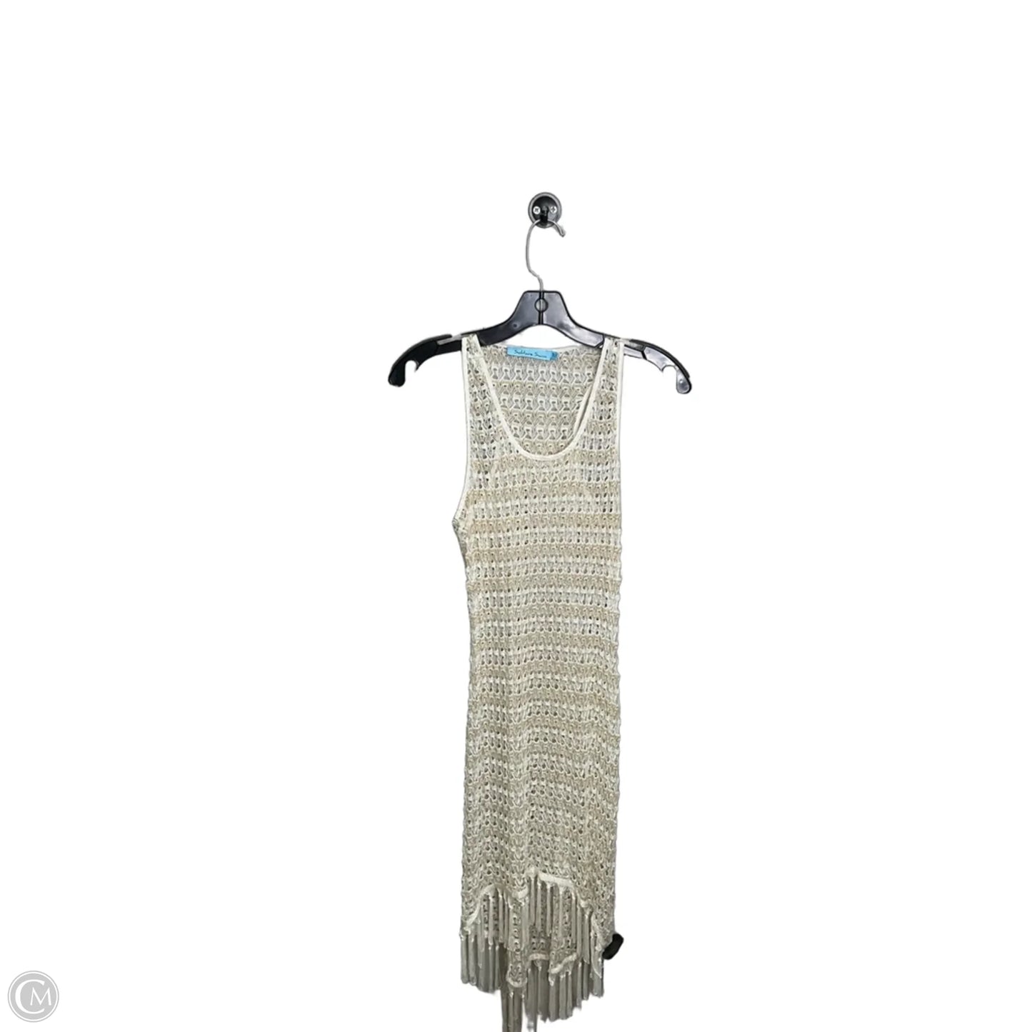 Swimwear Cover-up By Solitaire In Beige, Size: M