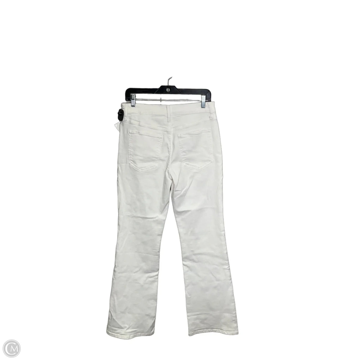 Jeans Boot Cut By Banana Republic In White, Size: 8