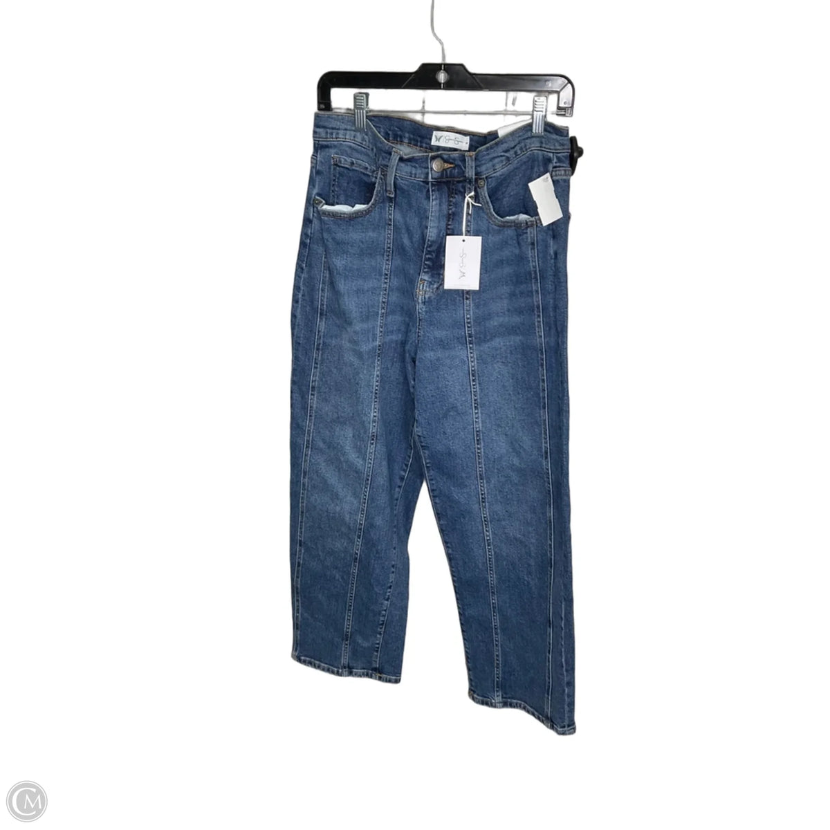 Jeans Straight By Jessica Simpson In Blue Denim, Size: 8