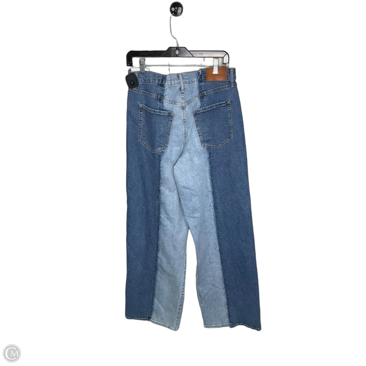 Jeans Wide Leg By Sam Edelman In Blue Denim, Size: 8