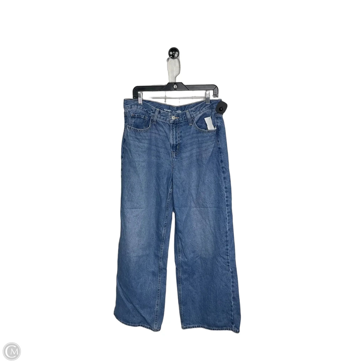 Jeans Wide Leg By Old Navy In Blue Denim, Size: 12