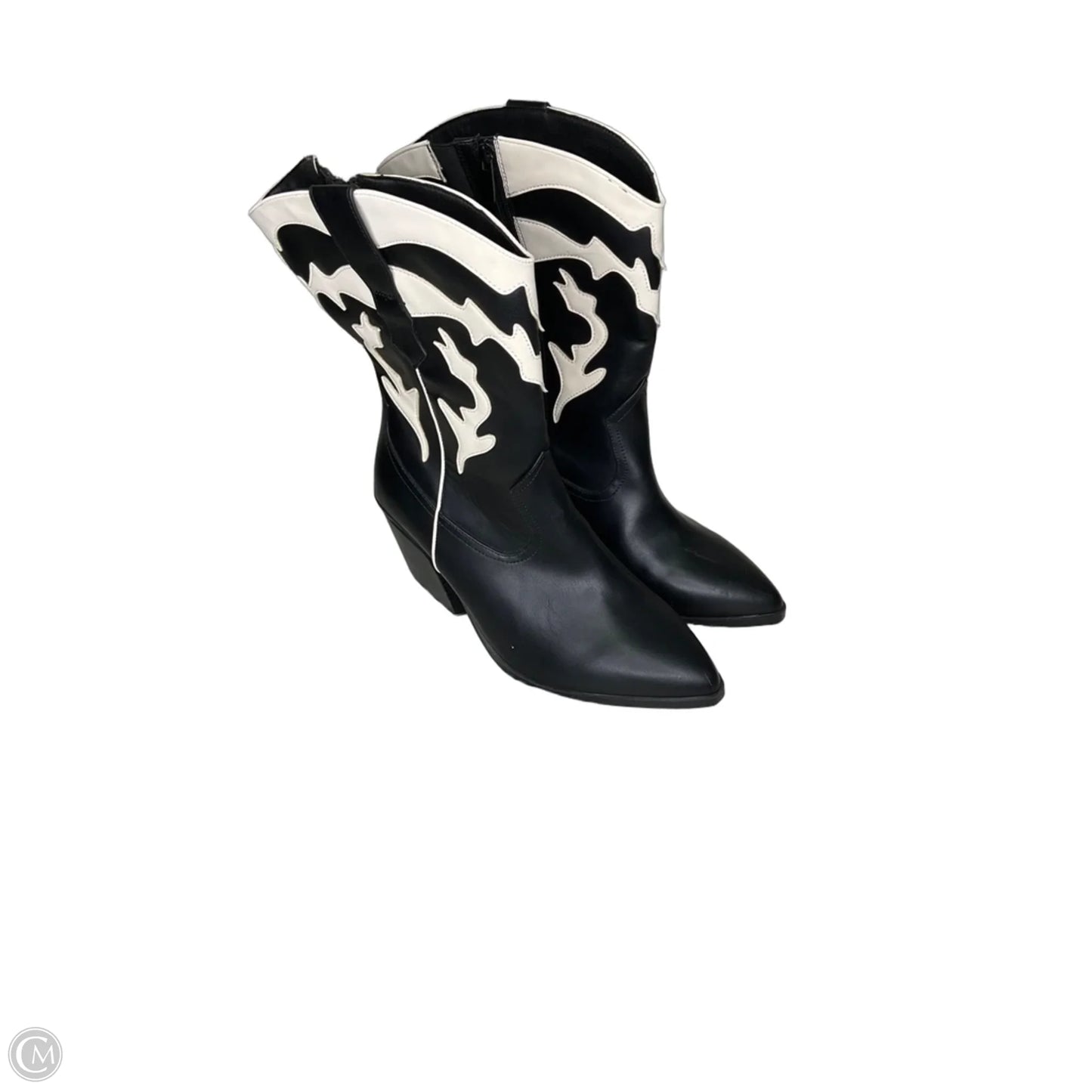 Boots Western By Torrid In Black & White, Size: 12