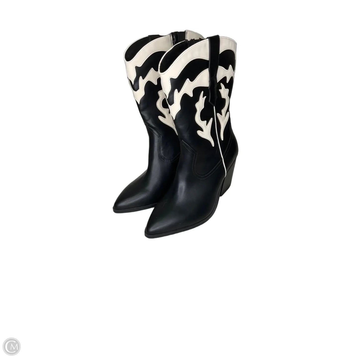 Boots Western By Torrid In Black & White, Size: 12