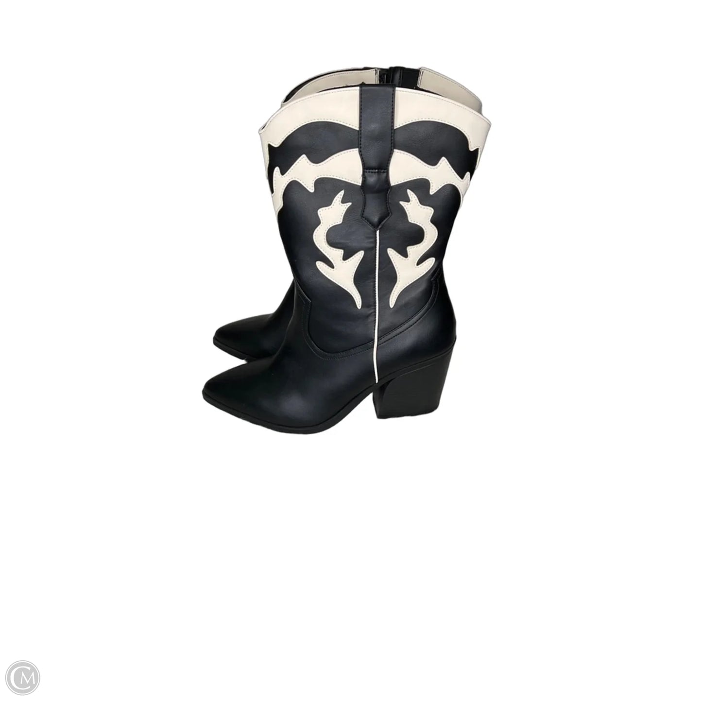 Boots Western By Torrid In Black & White, Size: 12