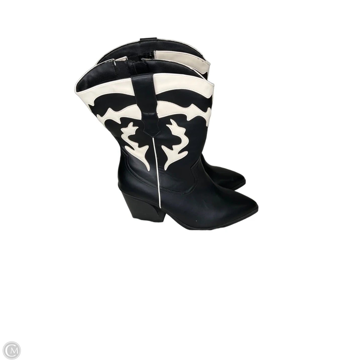 Boots Western By Torrid In Black & White, Size: 12