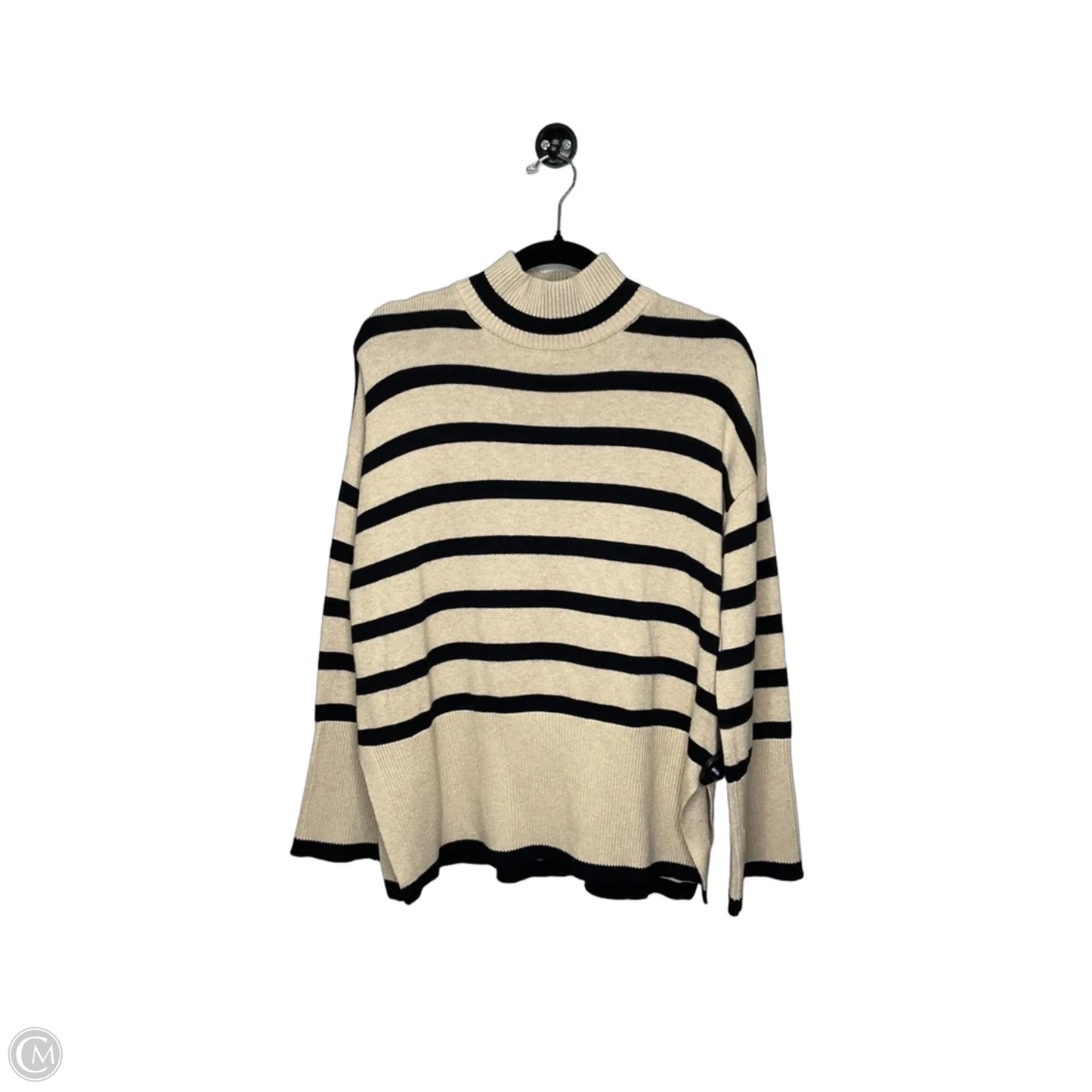 Sweater By Elliott Lauren In Black & Brown, Size: S