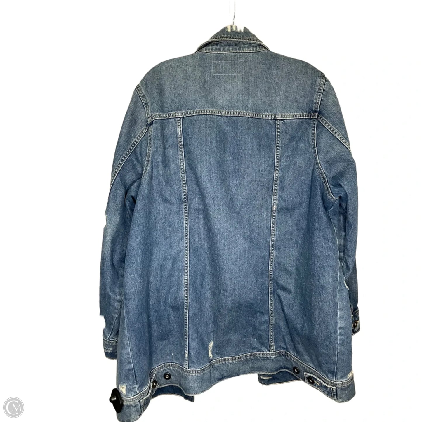 Jacket Denim By Torrid In Blue Denim, Size: Xl