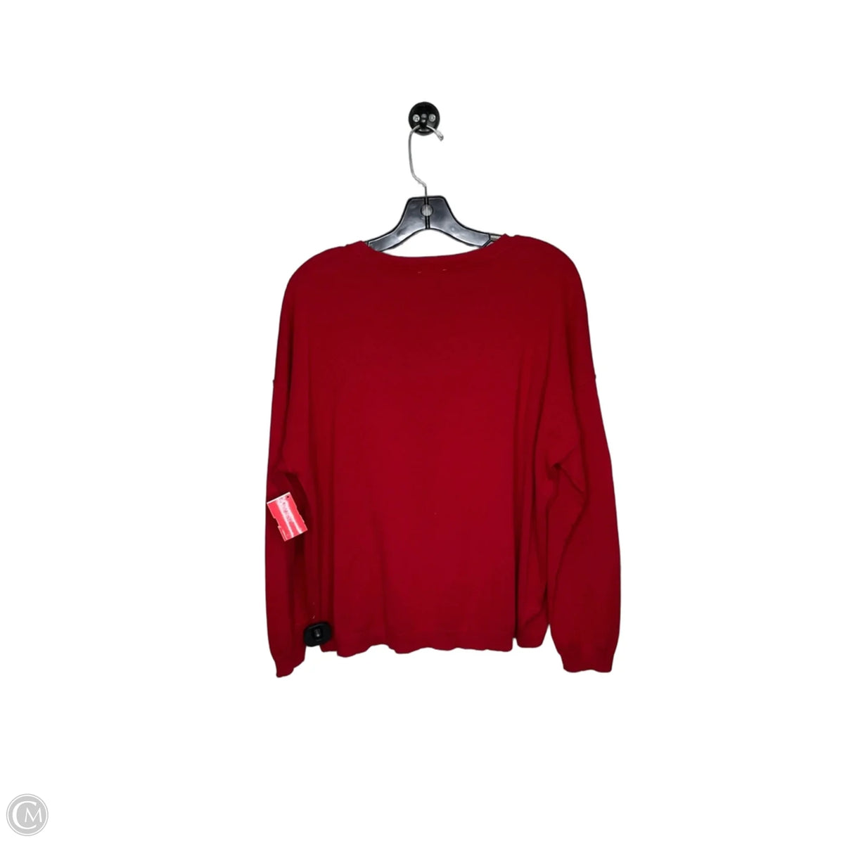 Top Long Sleeve By Wonderly In Red, Size: Xl