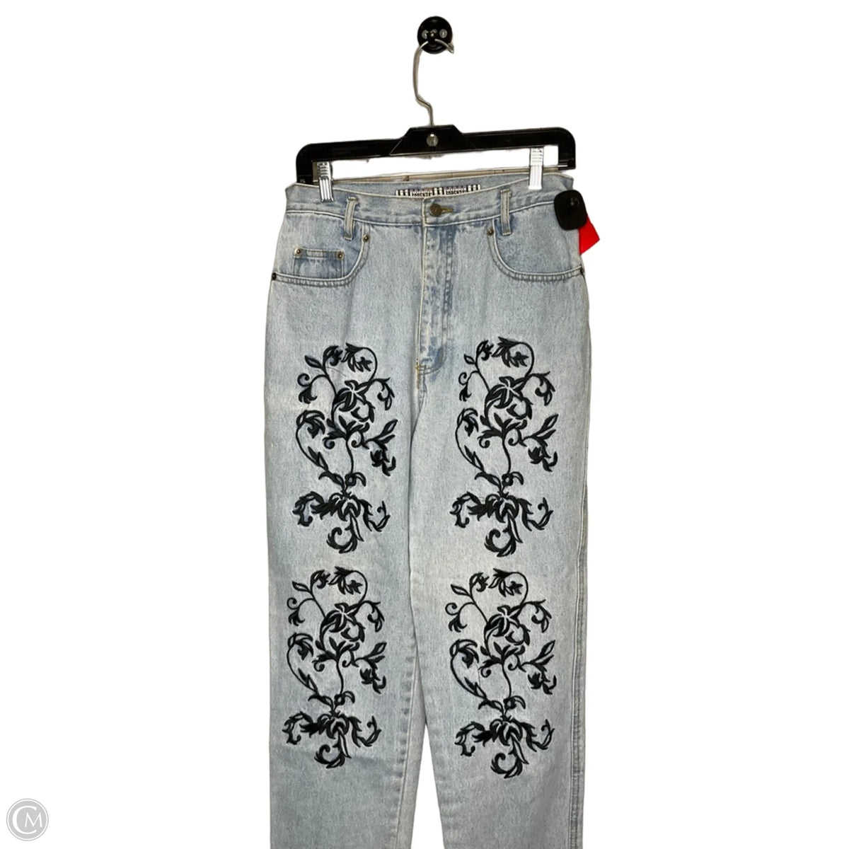 Jeans Straight By Clothes Mentor In Blue Denim, Size: 10