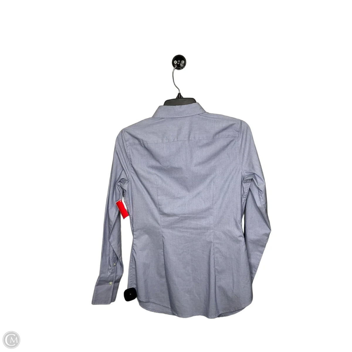 Top Long Sleeve By Banana Republic In Blue, Size: 2
