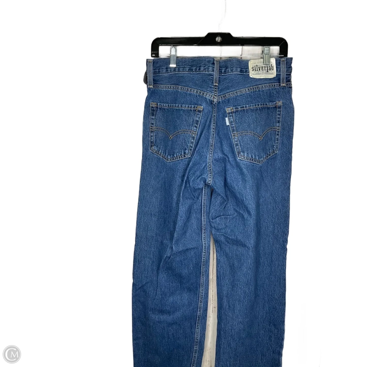 Jeans Straight By Levis In Blue Denim, Size: 6