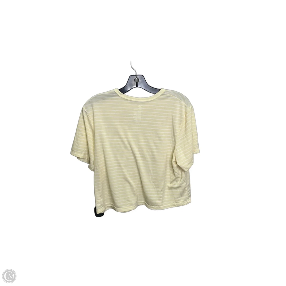 Athletic Top Short Sleeve By All In Motion In Yellow, Size: M