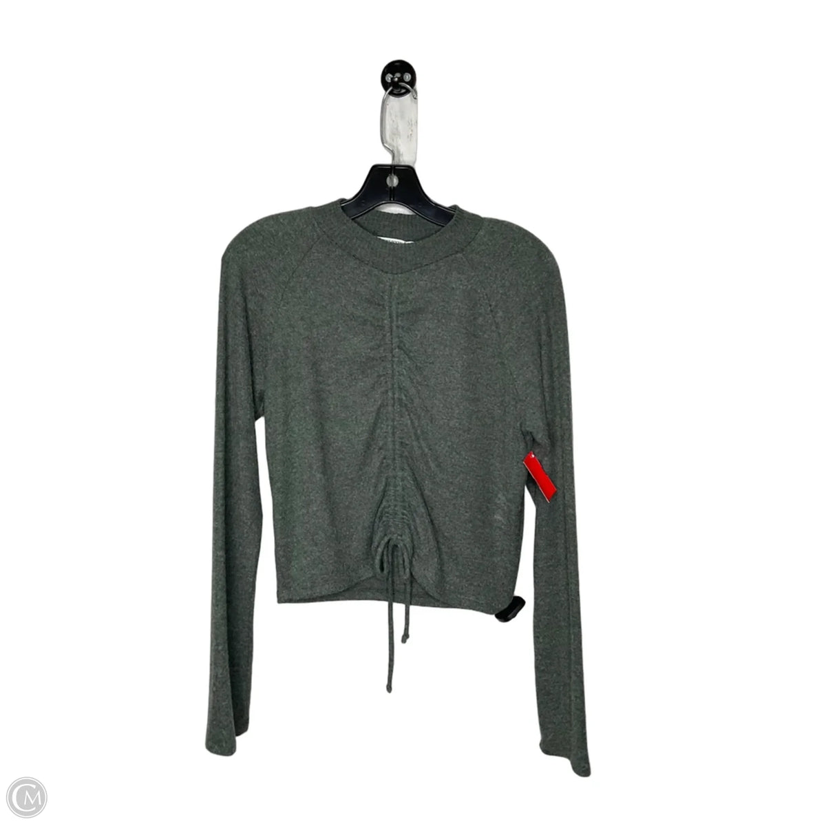 Top Long Sleeve By Project Social Tee In Green, Size: M