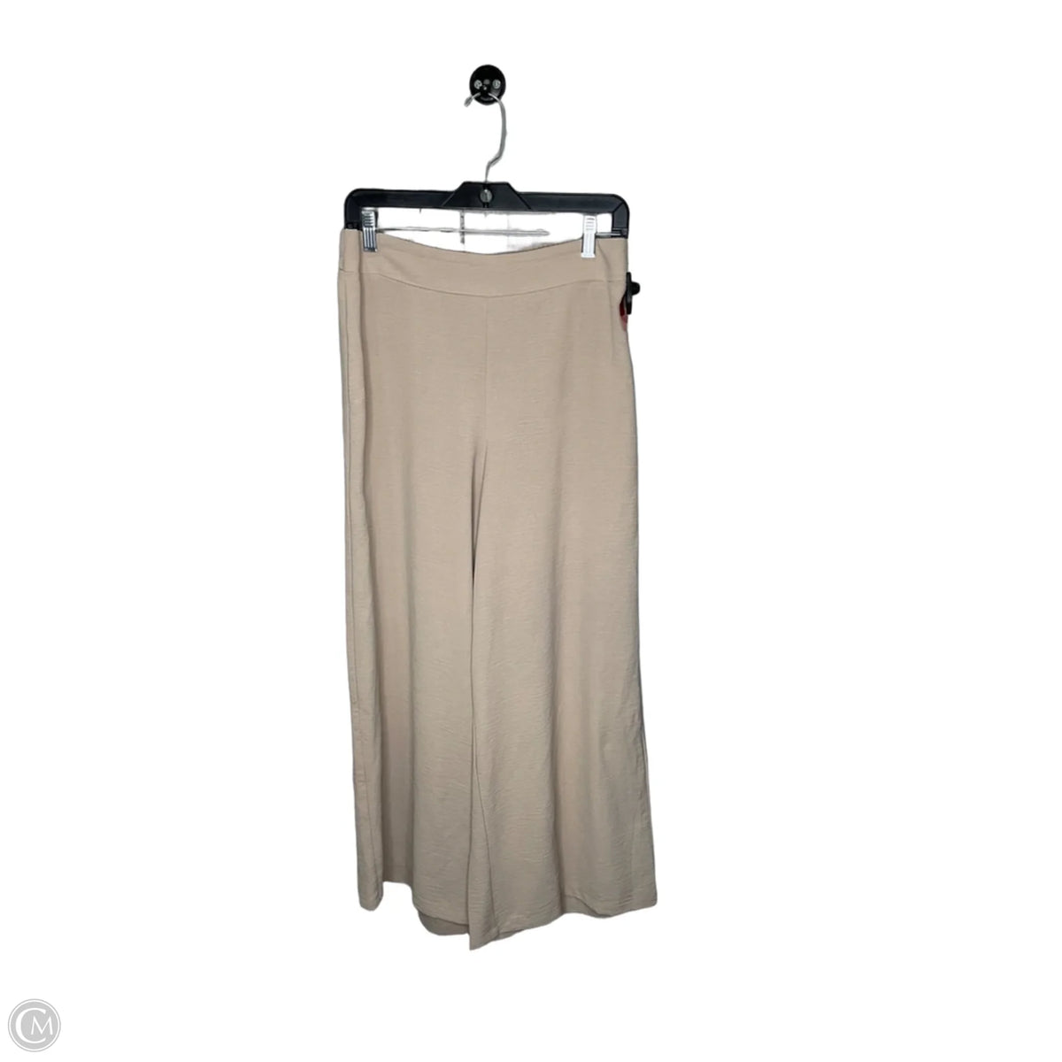 Pants Wide Leg By Adrianna Papell In Beige, Size: M