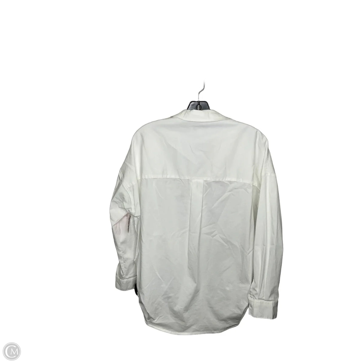 Top Long Sleeve By Magaschoni In White, Size: M