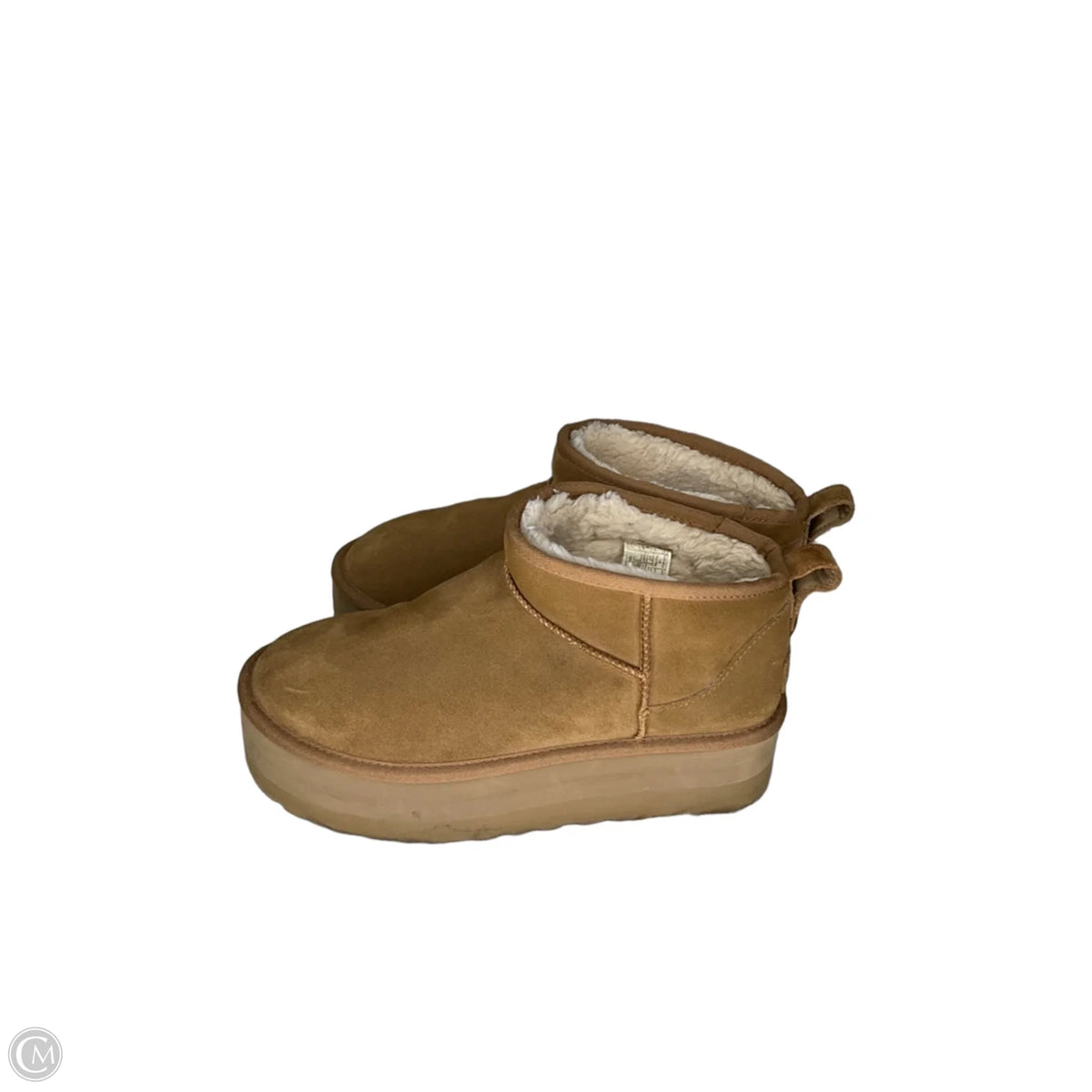 Boots Designer By Ugg In Brown, Size: 10