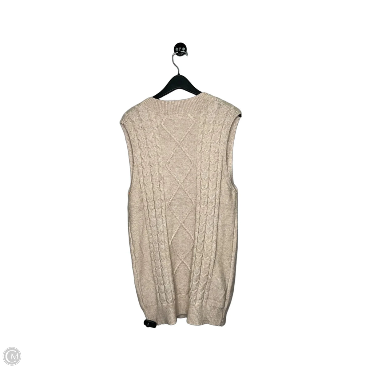 Vest Sweater By Umgee In Cream, Size: M