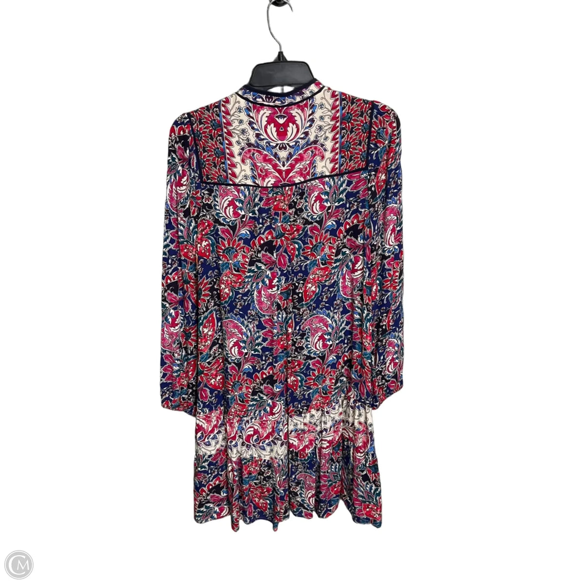 Dress Casual Midi By Anthropologie In Floral Print, Size: Xs