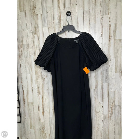 Dress Casual Midi By Nina Leonard In Black, Size: Xl