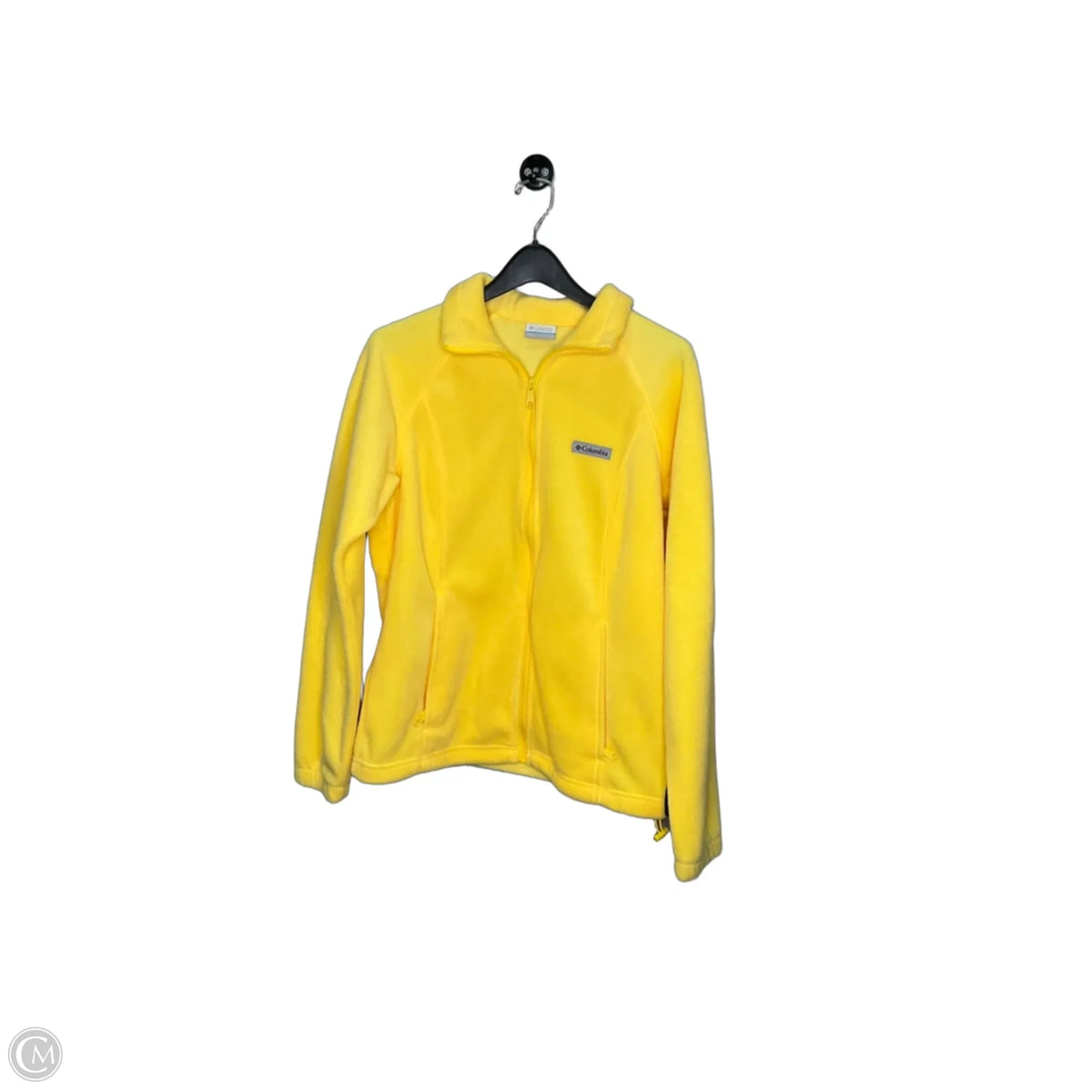 Jacket Fleece By Columbia In Yellow, Size: L