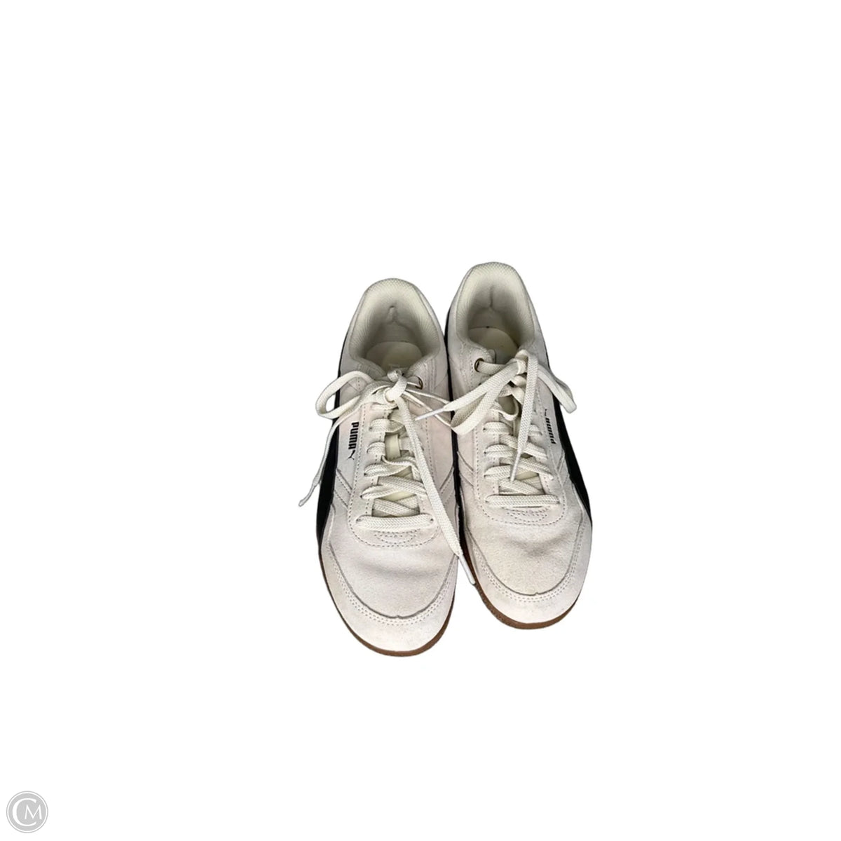 Shoes Sneakers By Puma In Cream, Size: 8.5