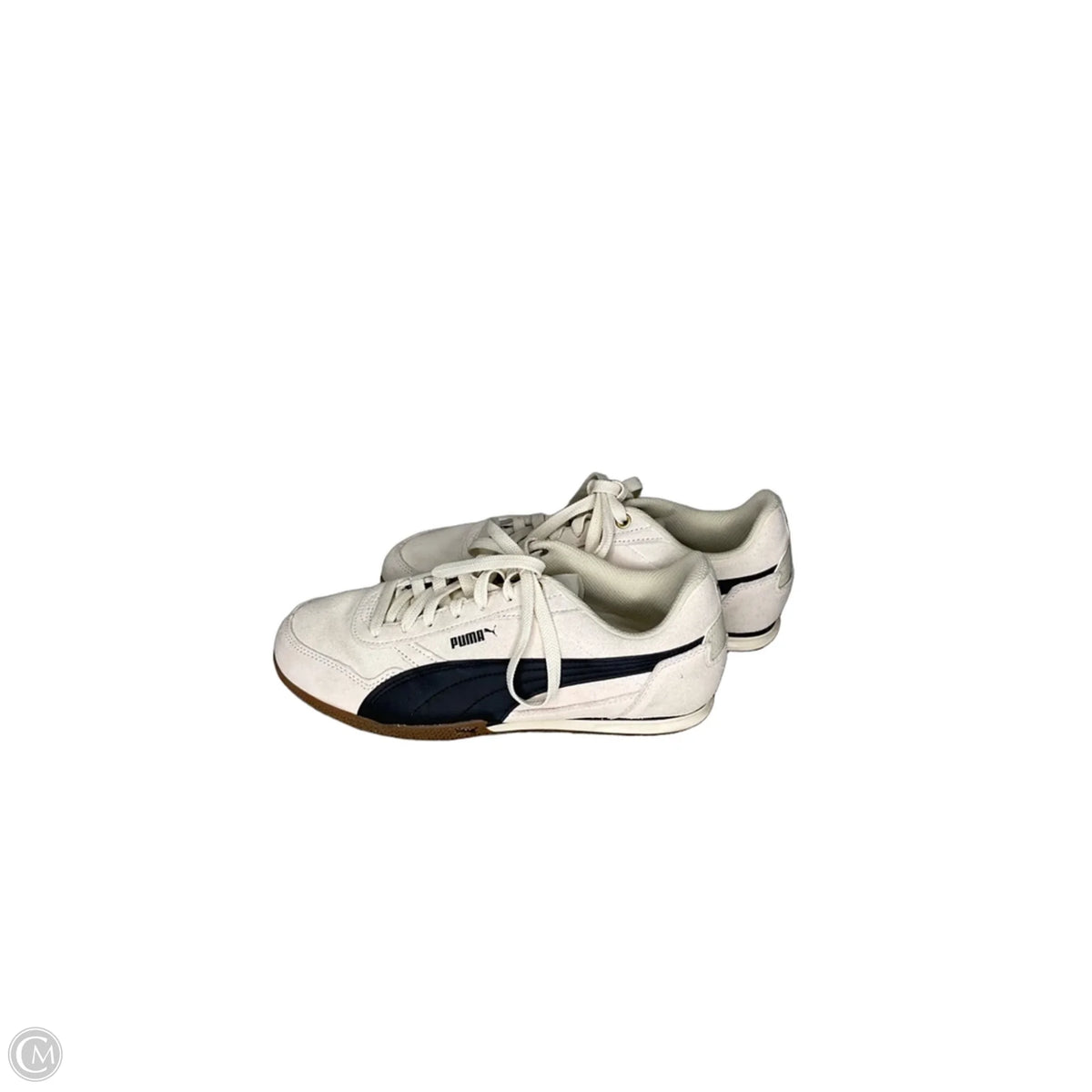Shoes Sneakers By Puma In Cream, Size: 8.5
