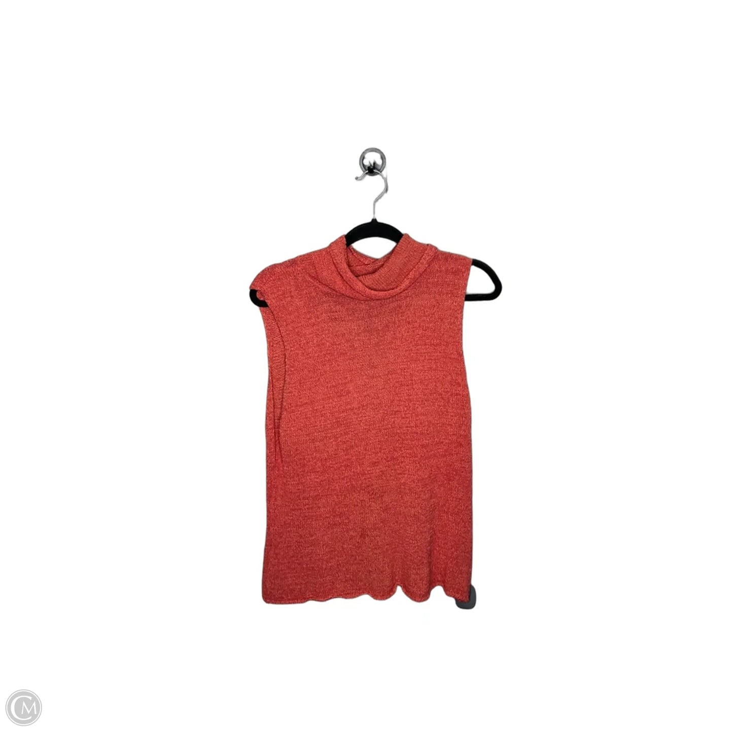 Top Sleeveless By Sigrid Olsen In Coral, Size: L