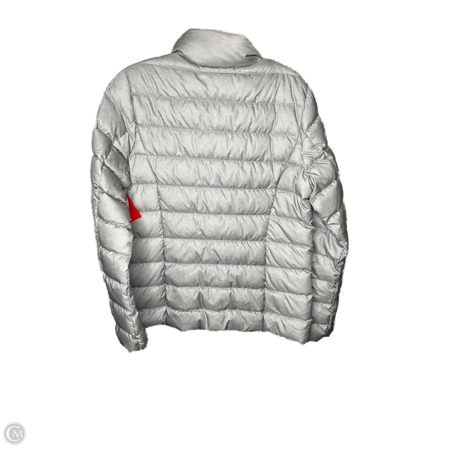 Jacket Puffer & Quilted By Eddie Bauer In Grey, Size: M