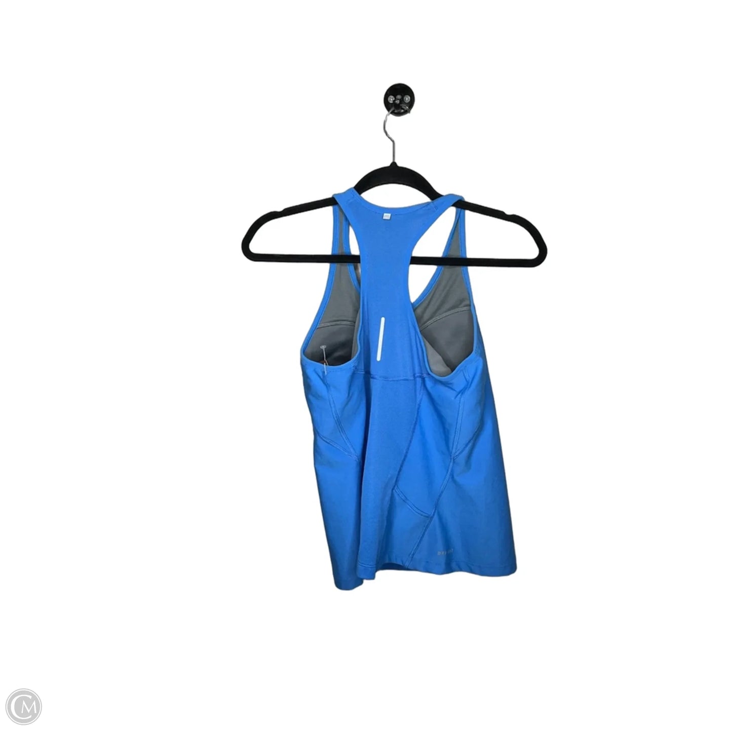 Athletic Tank Top By Nike In Blue, Size: L