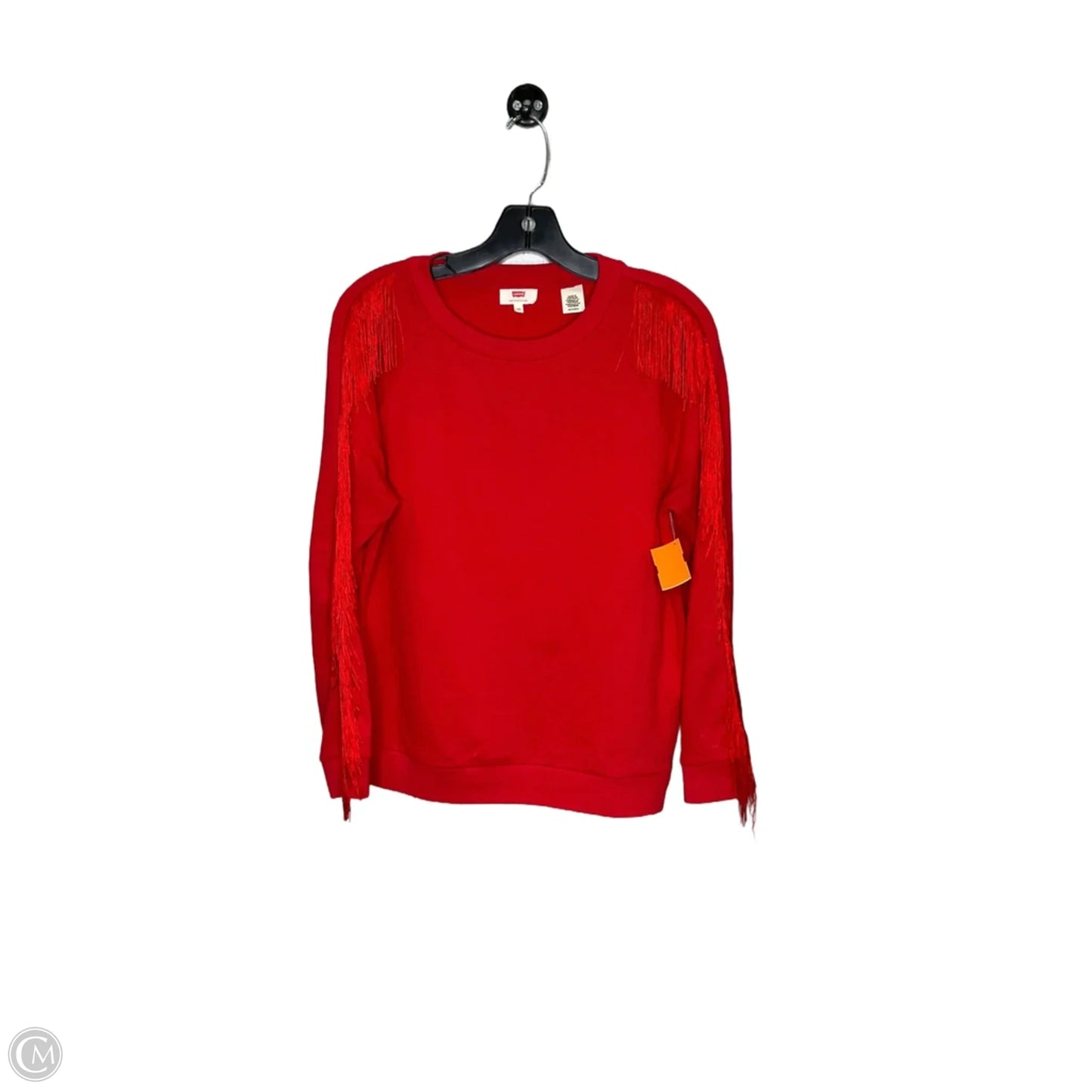 Sweatshirt Crewneck By Levis In Red, Size: Xs