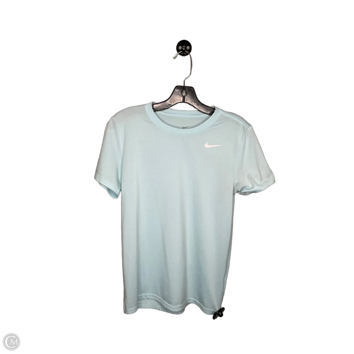 Athletic Top Short Sleeve By Nikibiki In Blue, Size: S