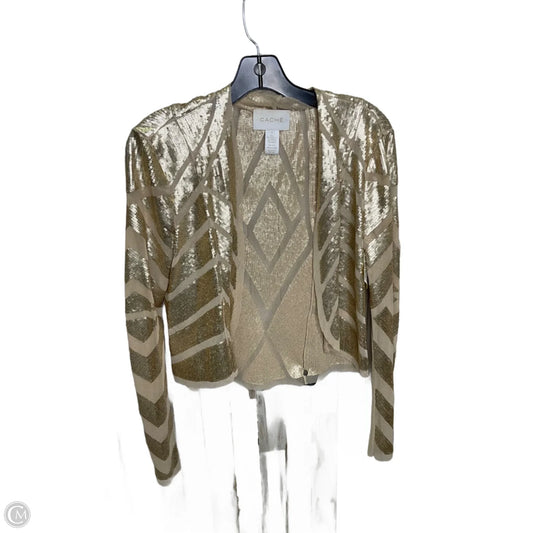 Blazer By Cache In Gold, Size: Xs