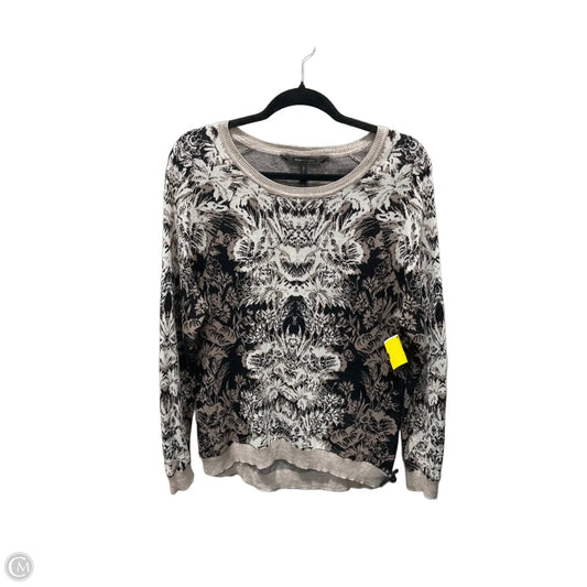 Sweater By Bcbgmaxazria In Floral Print, Size: M/L