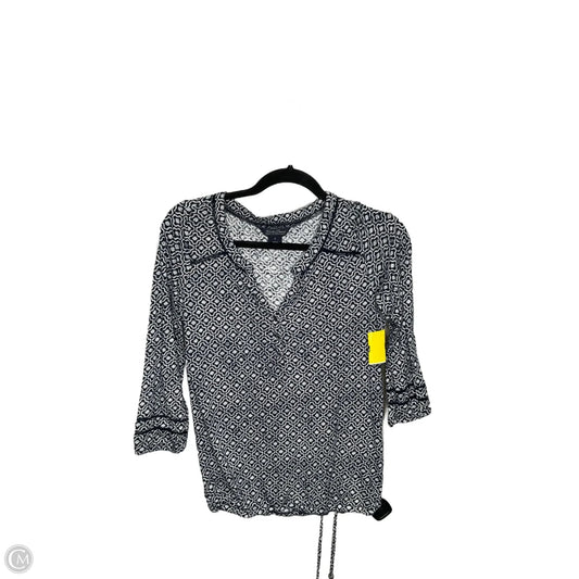 Top Long Sleeve By Lucky Brand In Floral Print, Size: S