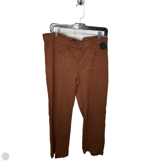 Pants Leggings By Jules & Leopold In Brown, Size: L