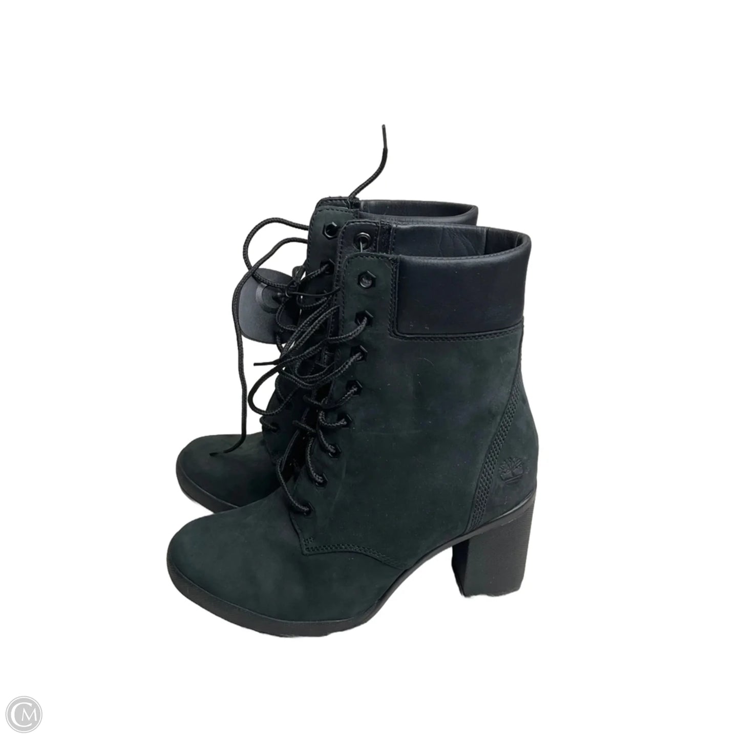 Boots Ankle Heels By Timberland In Black, Size: 7