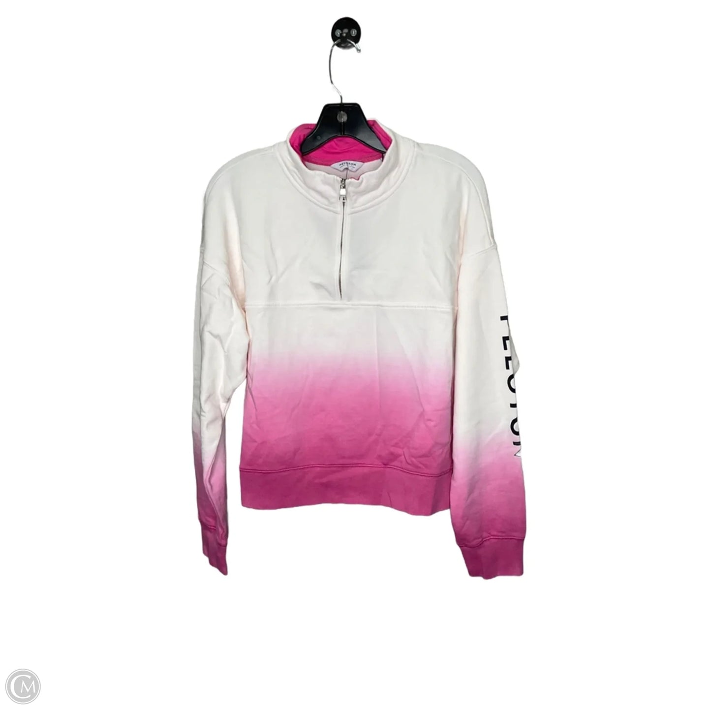 Sweatshirt Collar By Peloton In Ombre Print, Size: L